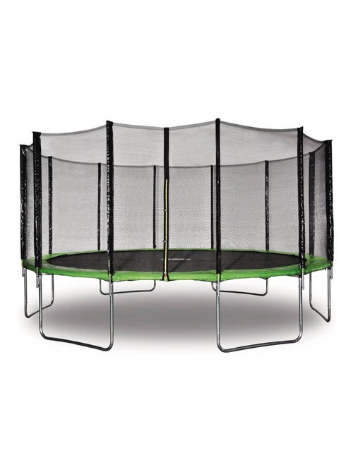 Trampoline " Yoopi " - Ø 4.90 m - Vert - Kiabi