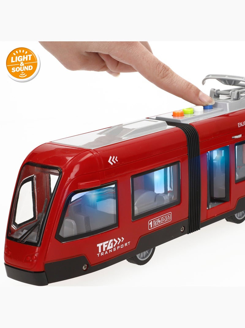 Tramway jouet avec son et lumière 1:16 speed & go N/A - Kiabi