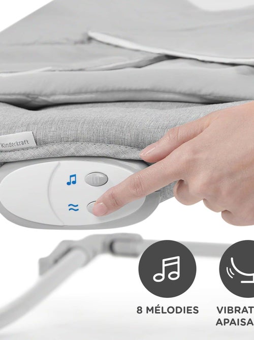 Transat 2en1 balancement musique vibration - Kiabi Transat 2en1 balancement musique vibration - Kiabi
