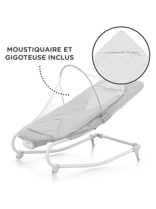 Transat 2en1 balancement musique vibration - Kiabi Transat 2en1 balancement musique vibration - Kiabi