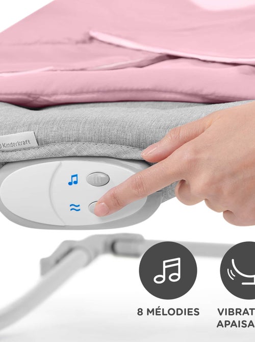 Transat 2en1 balancement musique vibration - Kiabi