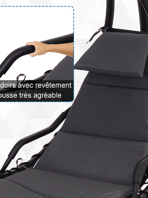 Transat bain de soleil suspendu - Kiabi Transat bain de soleil suspendu - Kiabi