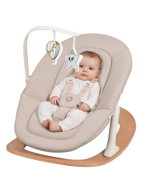 Transat balancelle bébé LIONELO Celia - Ultra légère - Jusqu’à 9 kg - Mouvement de bascule naturel - Kiabi Transat balancelle bébé LIONELO Celia - Ultra légère - Jusqu’à 9 kg - Mouvement de bascule naturel - Kiabi