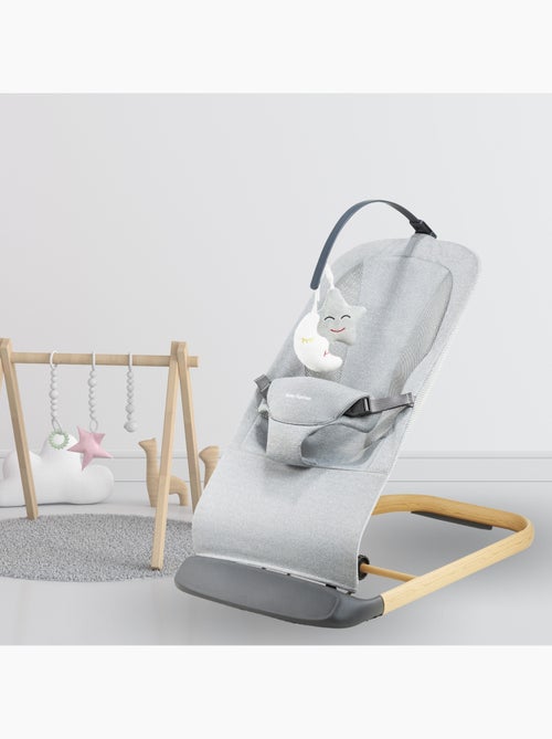Transat bébé 2 en 1 LILY balancelle chaise longue 0+ léger pliable 3 positions - Kiabi Transat bébé 2 en 1 LILY balancelle chaise longue 0+ léger pliable 3 positions - Kiabi