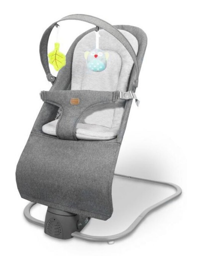Transat bébé avec musique et balancement automatique - Lamarr Gris - Kiabi