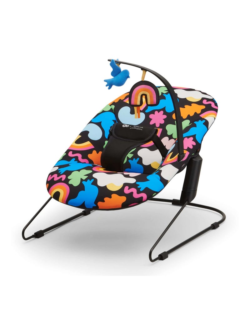 Transat bebe confortable avec arche de jeu amovible Noir - Kiabi