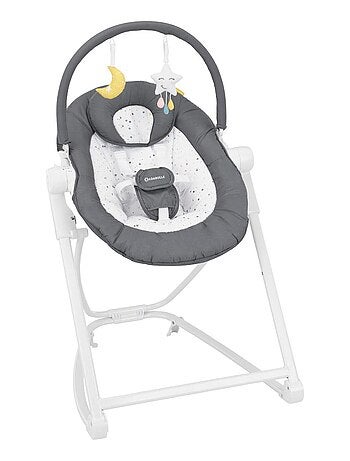 Transat Bébé en Hauteur inclinable et pliable, Compact'Up Moonlight 'Badabulle'