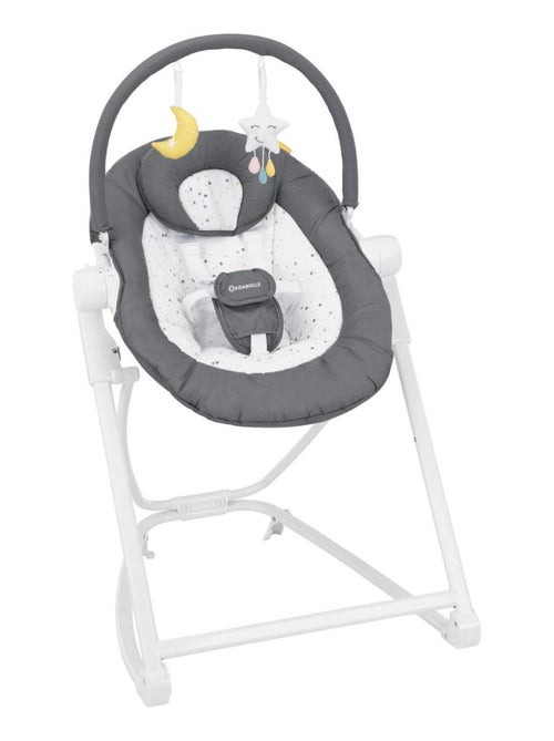 Transat Bébé en Hauteur inclinable et pliable, Compact'Up Moonlight 'Badabulle' - Kiabi