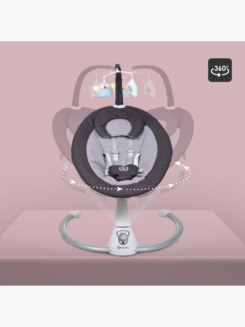 Transat bébé homey - babygo Blanc Gris - Kiabi