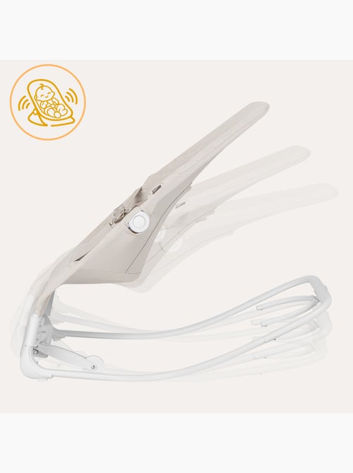 Transat bébé lionelo vinci - circulation d’air - léger - 3 modes de balancement - 4 mélodies - calme - Kiabi Transat bébé lionelo vinci - circulation d’air - léger - 3 modes de balancement - 4 mélodies - calme - Kiabi