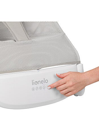 Transat bébé lionelo vinci - circulation d’air - léger - 3 modes de balancement - 4 mélodies - calme