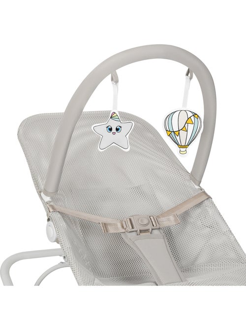 Transat bébé lionelo vinci - circulation d’air - léger - 3 modes de balancement - 4 mélodies - calme - Kiabi Transat bébé lionelo vinci - circulation d’air - léger - 3 modes de balancement - 4 mélodies - calme - Kiabi