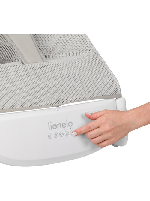 Transat bébé lionelo vinci - circulation d’air - léger - 3 modes de balancement - 4 mélodies - calme - Kiabi Transat bébé lionelo vinci - circulation d’air - léger - 3 modes de balancement - 4 mélodies - calme - Kiabi