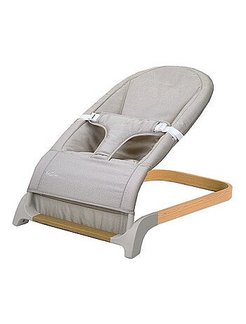 Transat bébé Mila Gris effet bois
