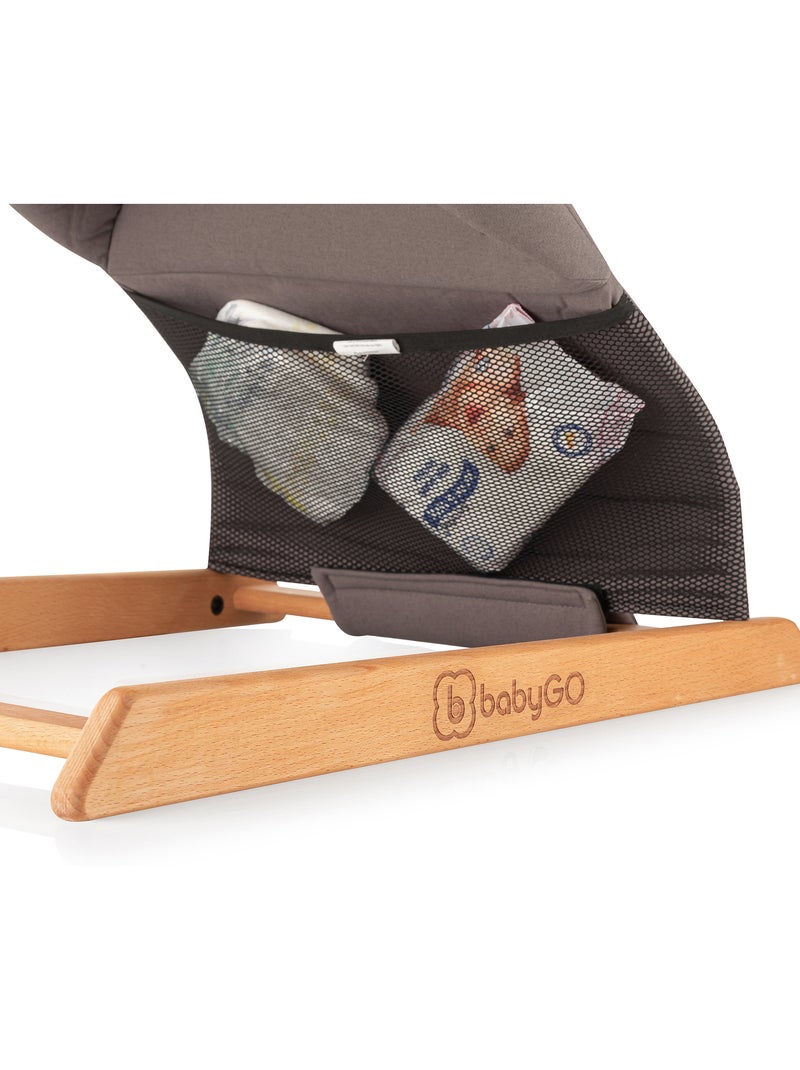Transat bébé skippy - babygo Gris - Kiabi