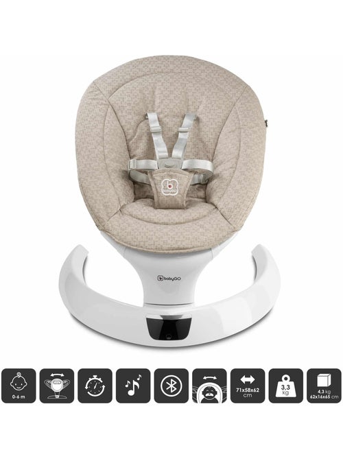 Transat bébé Swing - BabyGo - Kiabi Transat bébé Swing - BabyGo - Kiabi