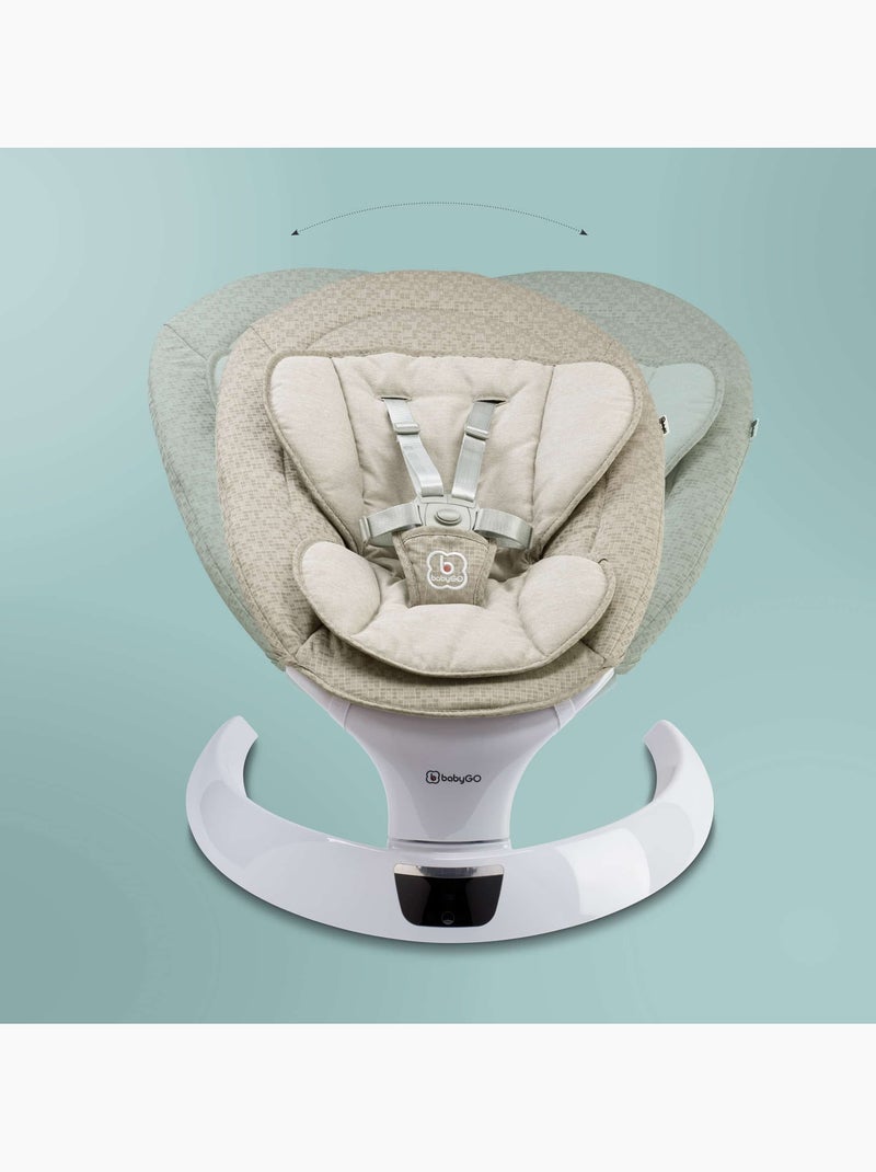 Transat bébé Swing - BabyGo Beige - Kiabi