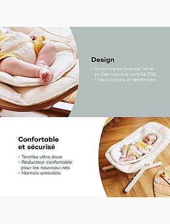 Transat bébé Swoon Flow Evolutif 'Babymoov'