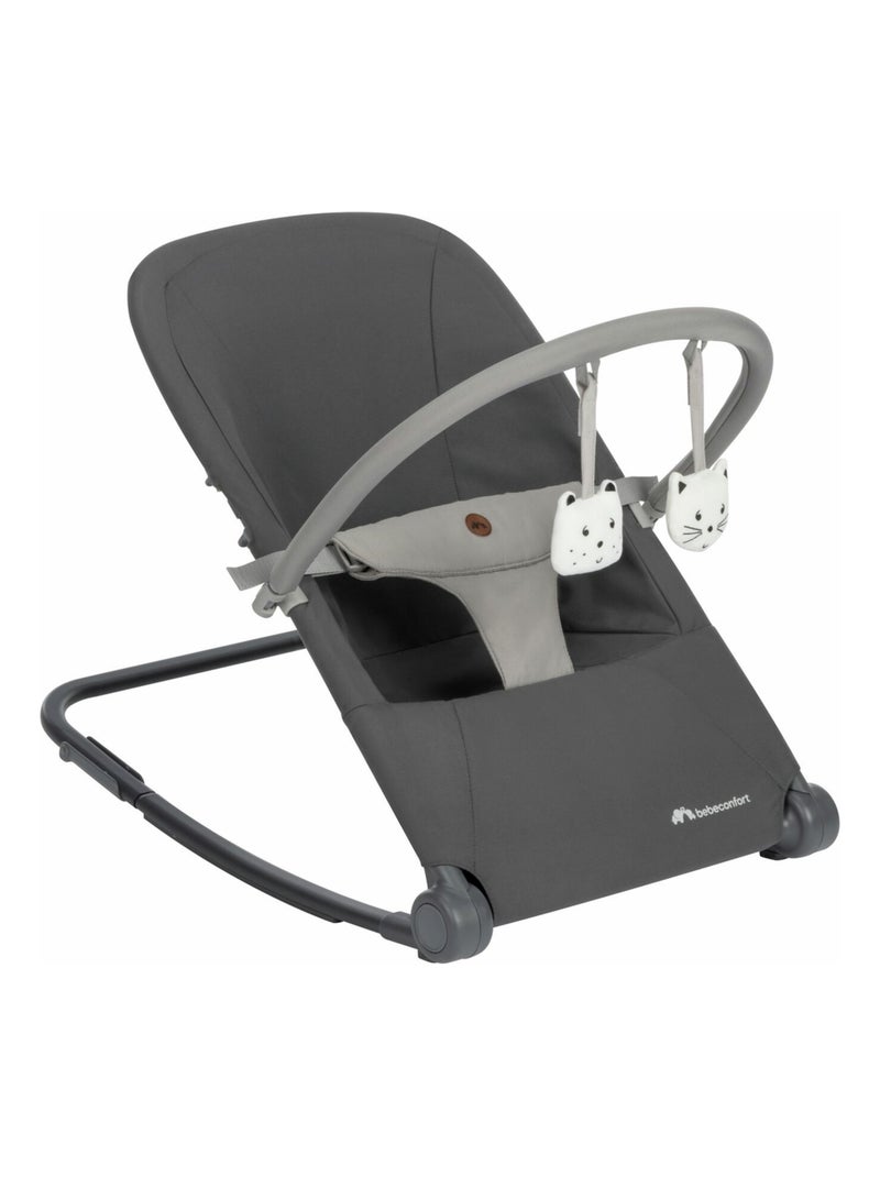 Transat bébé ultra compact Aster, avec arche Gris Gris - Kiabi