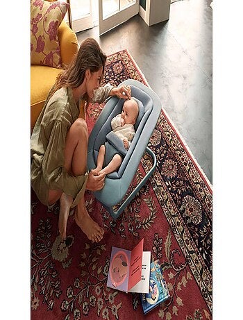 Transat de 0 à 3 ans Gris, compatible avec la chaise haute LEMO