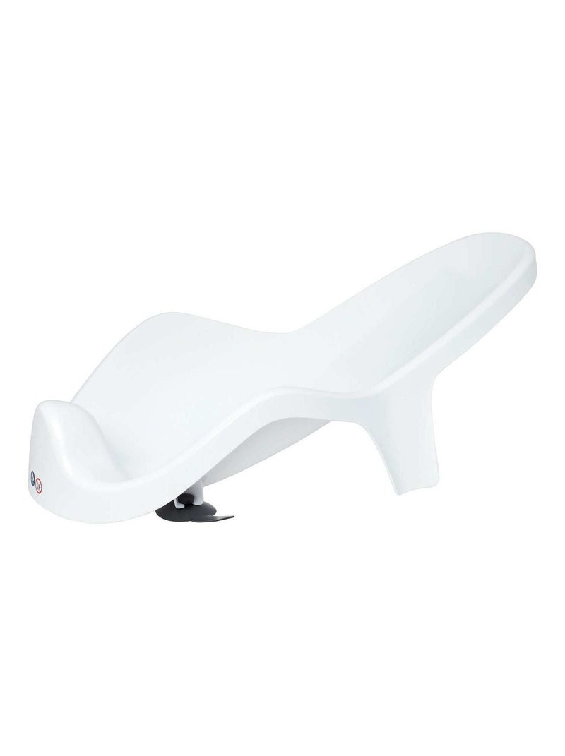 Transat de bain blanc neige (49 x 18 x 23 cm) Blanc - Kiabi