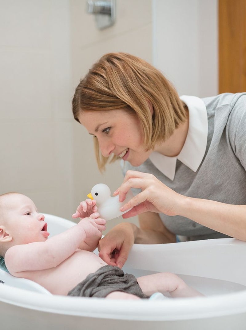 Transat de bain FIT 0 - 6 mois Blanc Bleu - Kiabi