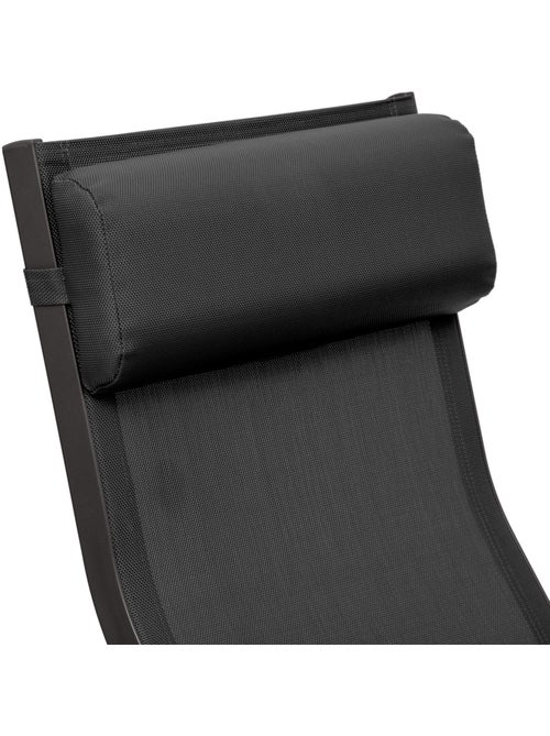 Transat de jardin en aluminium pliant 2 positions DECIMA - Kiabi Transat de jardin en aluminium pliant 2 positions DECIMA - Kiabi