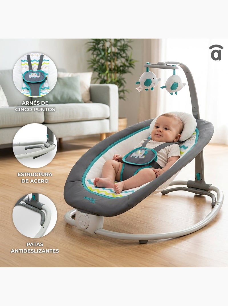 Transat forestier pliable Asalvo Rose - Kiabi