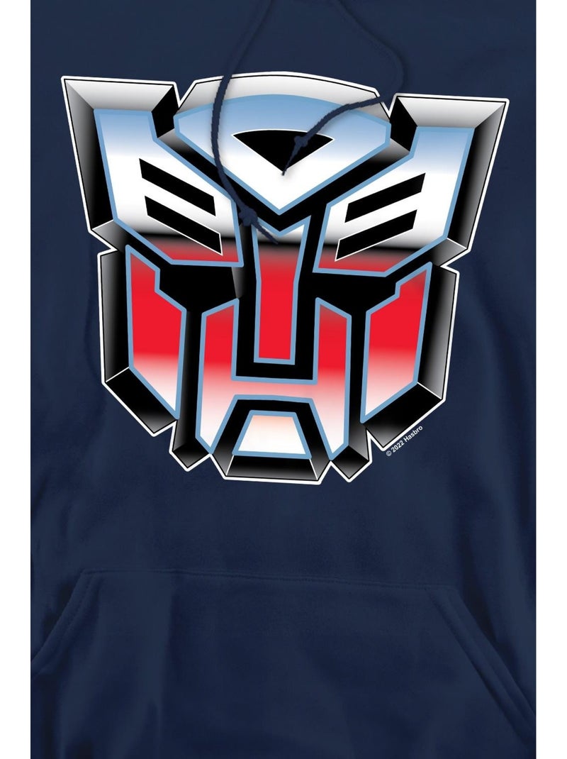Transformers - Sweat à capuche AUTOBOT Bleu marine - Kiabi