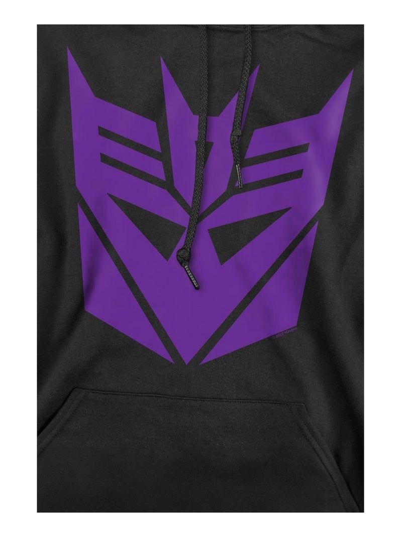Transformers - Sweat à capuche DECEPTICON Noir - Kiabi