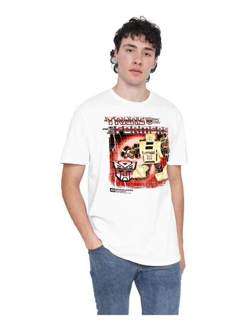 Transformers - T-shirt Blanc - Kiabi