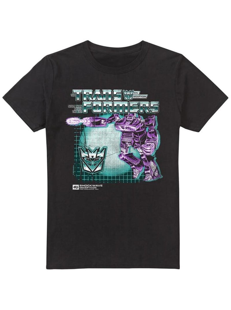 Transformers - T-shirt Noir - Kiabi