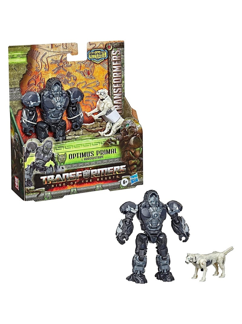 Transformers Beast Weaponizers Optimus Primal Noir - Kiabi