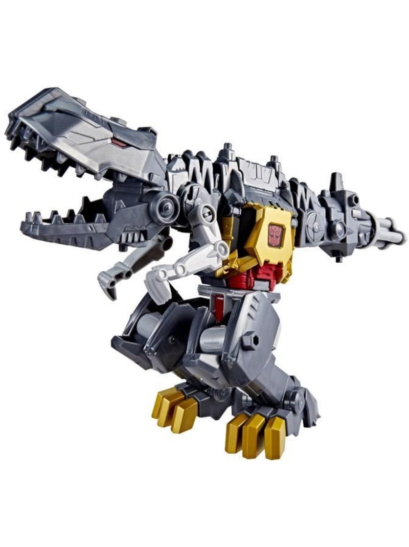 Transformers grimlock morsure et combat, figurine de 22,5 cm, transformers cyberworld, dès 6 ans Gris - Kiabi