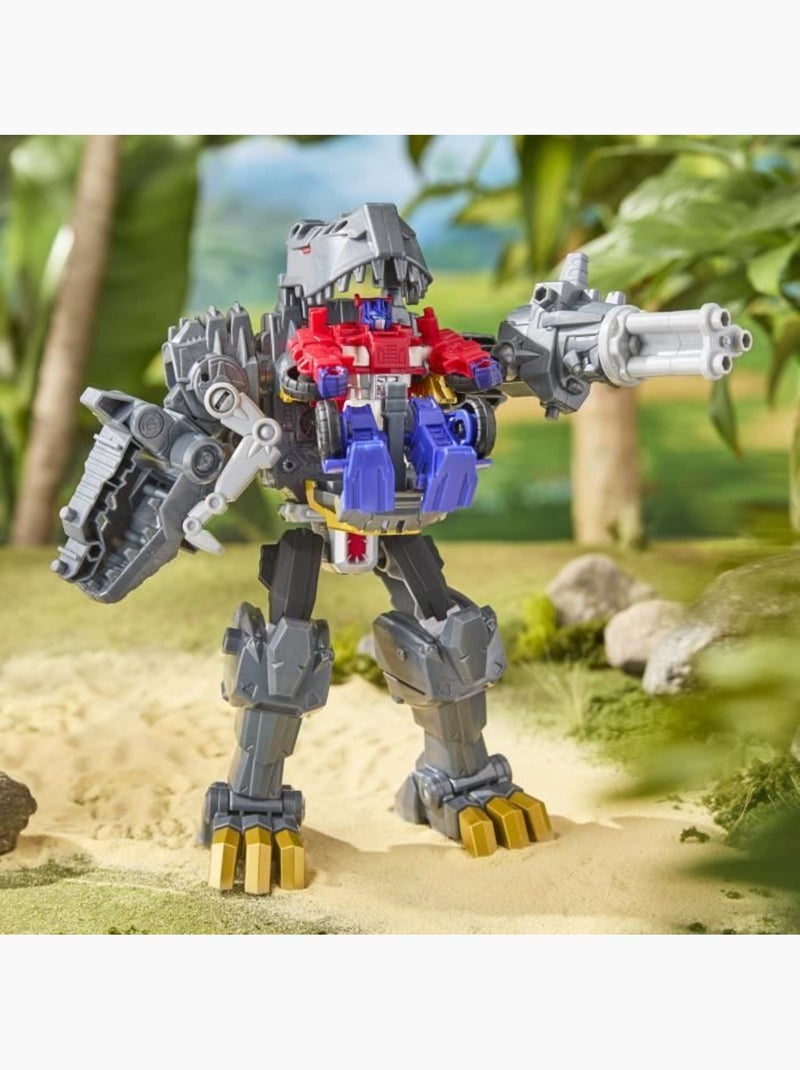 Transformers grimlock morsure et combat, figurine de 22,5 cm, transformers cyberworld, dès 6 ans Gris - Kiabi