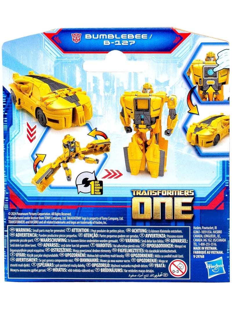 Transformers One Cog Changer, Figurine Bumblebee Jaune - Kiabi