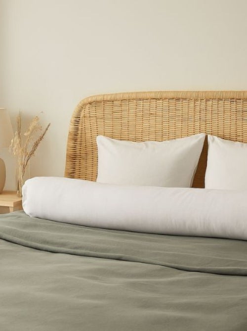Traversin anti-acariens enveloppe coton - Kiabi Traversin anti-acariens enveloppe coton - Kiabi