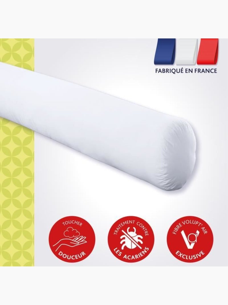 Traversin dodo - vancouver - anti-acariens - 90 cm Blanc - Kiabi