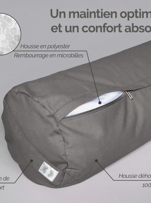 Traversin, rouleau de méditation, yoga - Vivezen - Kiabi Traversin, rouleau de méditation, yoga - Vivezen - Kiabi