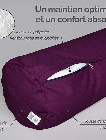 Traversin, rouleau de méditation, yoga - Vivezen