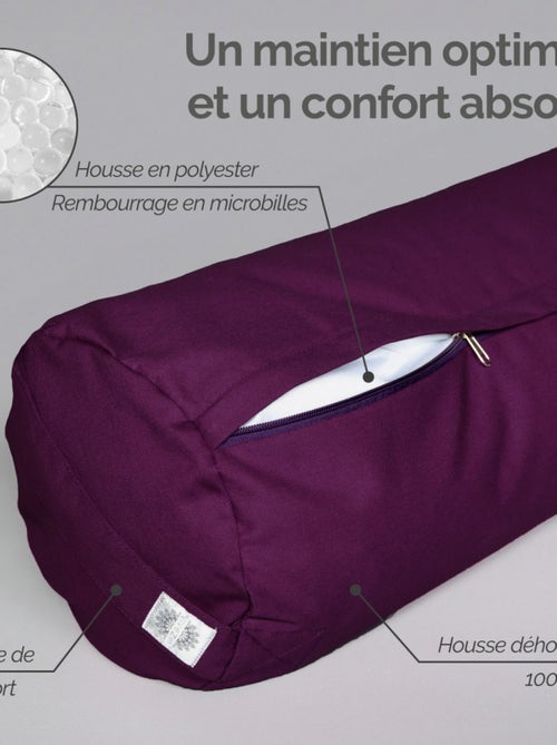 Traversin, rouleau de méditation, yoga - Vivezen - Kiabi Traversin, rouleau de méditation, yoga - Vivezen - Kiabi