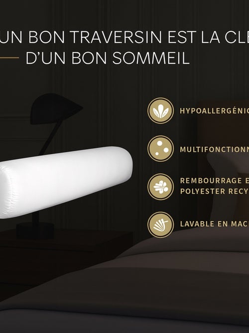 Traversins Polyester PROMO LINGE - Kiabi Traversins Polyester PROMO LINGE - Kiabi