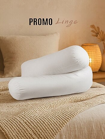 Traversins polyester promo linge