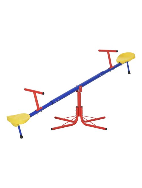 Trébuchet rotatif 360° - balançoire à bascule enfant - multicolore - Kiabi