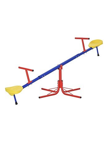 Trébuchet rotatif 360°, balançoire enfant