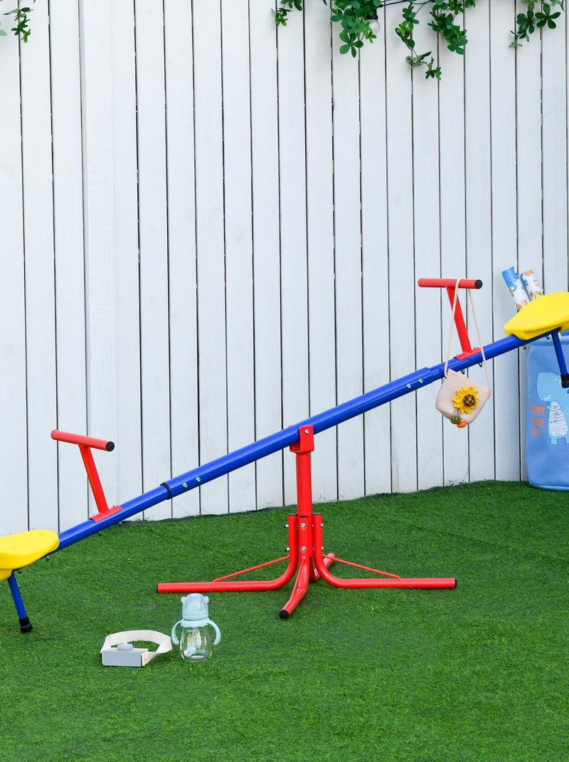 Trébuchet rotatif 360°, balançoire enfant Multicolore - Kiabi