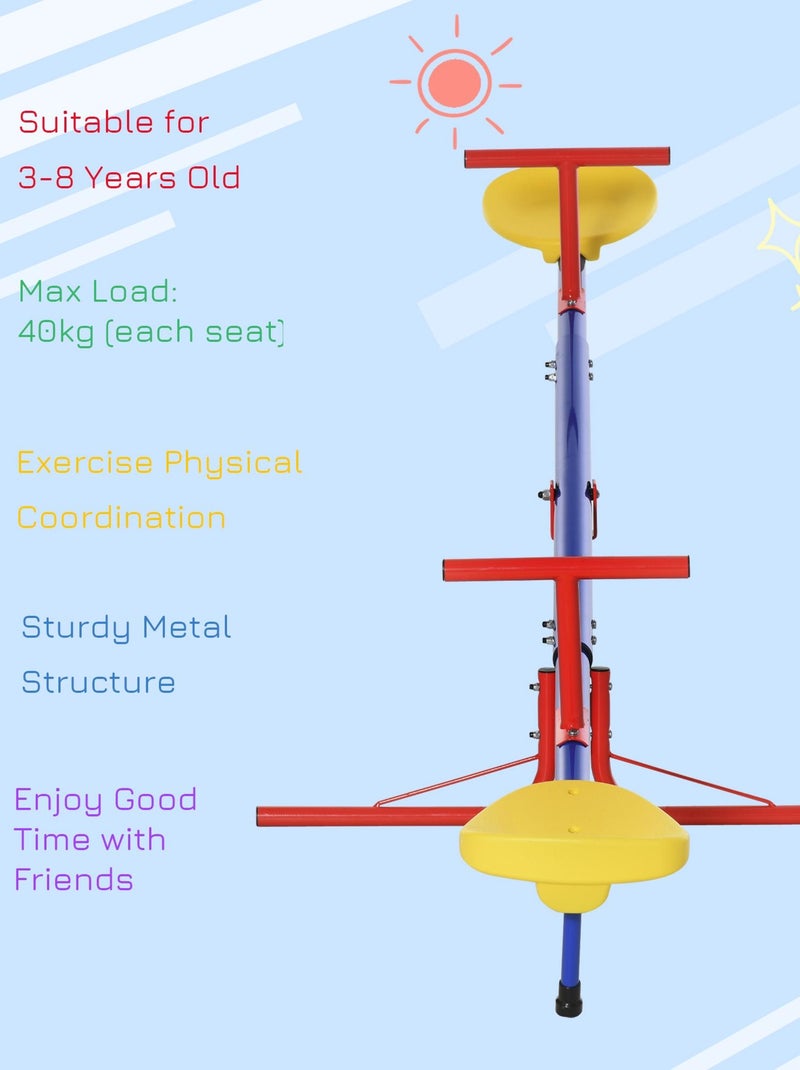 Trébuchet rotatif 360°, balançoire enfant Multicolore - Kiabi