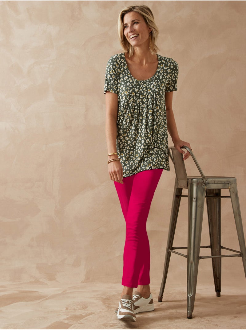 Tregging 7/8ème - DAXON Rose fushia - Kiabi