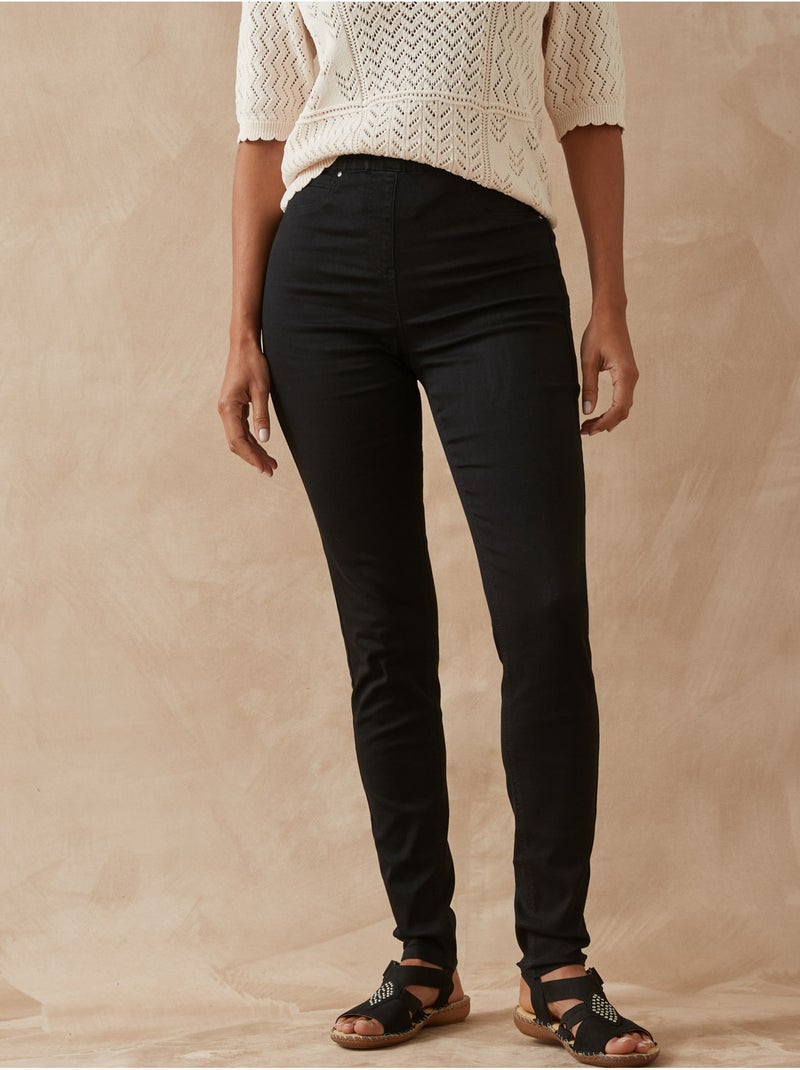 Tregging denim - DAXON Noir Noir - Kiabi