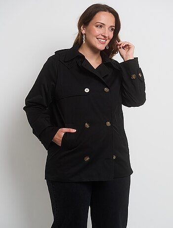Trench à capuche double boutonnage - AFIBEL